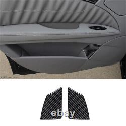 16Pcs Carbon Fiber Interior Full Cover Trim For Mercedes E-Class W211 03-09 RHD