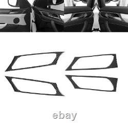 17PCS For BMW X3 F25 X4 F26 Carbon Fiber Full Door Interior Trim