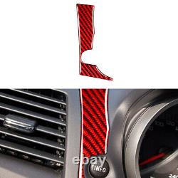 17Pcs Red Carbon Fiber Full Interior Set Kit For Mitsubishi Lancer 2008-15