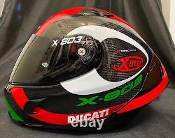 £185 OFF X-Lite X803RS Carbon HATTRICK Ducati FREE Stickers Motorbike Helmet