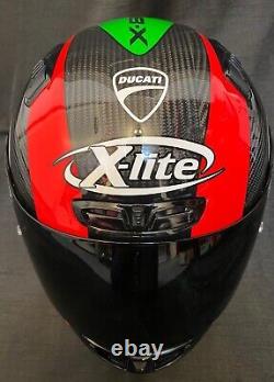 £185 OFF X-Lite X803RS Carbon HATTRICK Ducati FREE Stickers Motorbike Helmet
