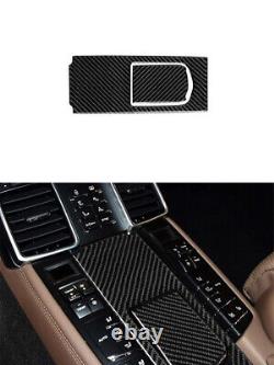 19Pcs Carbon Fiber Full Interior Set Kit Cover Trim For Porsche Panamera 2010-16