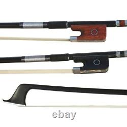 2 PCS  ARCRAW Carbon Fiber Cello Bow 4/4 Full Size