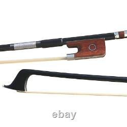 2 PCS  ARCRAW Carbon Fiber Cello Bow 4/4 Full Size