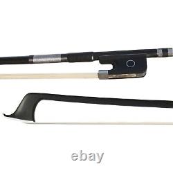 2 PCS  ARCRAW Carbon Fiber Cello Bow 4/4 Full Size