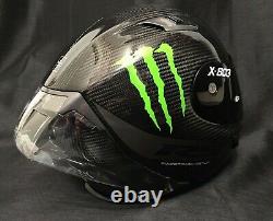 2023 X-Lite X803 RS HOT LAP Carbon Dark Visor Motorbike Helmet Monster