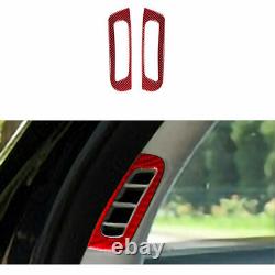 20Pcs Red Carbon Fiber Full Interior Trim Cover For Jeep Grand Cherokee 11-2020