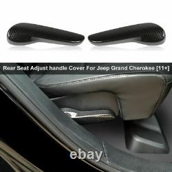 21Pcs Carbon Fiber Full Interior Set Trim Cover For Jeep Grand Cherokee 2011-21