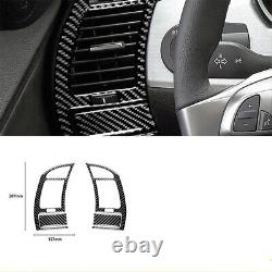 25Pcs Carbon Fiber Full Interior Dashboard Set Cover Trim For BMW Z4 2003-2008