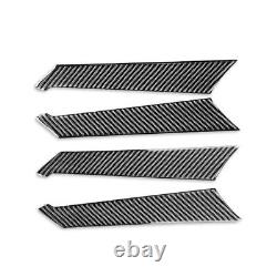 27 Pcs Carbon Fiber Full Set Interior Cover Trim For Audi A6 C8 A7 2019-2022 20