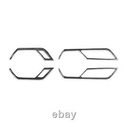 27 Pcs Carbon Fiber Full Set Interior Cover Trim For Audi A6 C8 A7 2019-2022 20