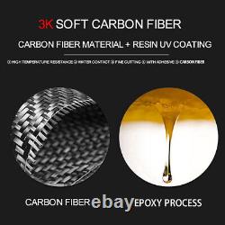 27Pcs Carbon Fiber Full Interior Sticker Set Kit Cover Trim For Audi A6 C8 19-21