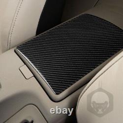 28Pcs Car Carbon Fiber Full Set Interior Dashboard Cover For Nissan 350Z 2003-09