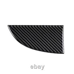 28Pcs Carbon Fiber Interior Full Kit Cover Trim For Fiat 500 2012-2015 Black LHD