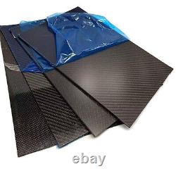 300x400mm 3K Full Carbon Fiber Sheet Board Plate for RC model Select Thick 1-6mm