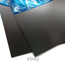 300x400mm 3K Full Carbon Fiber Sheet Board Plate for RC model Select Thick 1-6mm