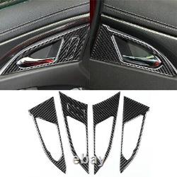 31X Carbon Fiber Full Interior Decorative Cover Trim For Cadillac CTS, 2008-13