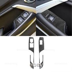 34Pcs Carbon Fiber Full Interior Kit Cover Trim For Chevrolet Camaro 2016-2022