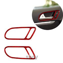 35pcs Red Carbon Fiber Full Kits Interior Trim For VW Tiguan