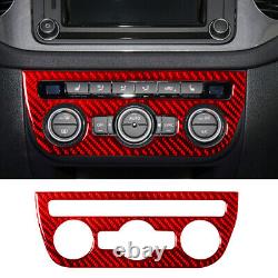 35pcs Red Carbon Fiber Full Kits Interior Trim For VW Tiguan