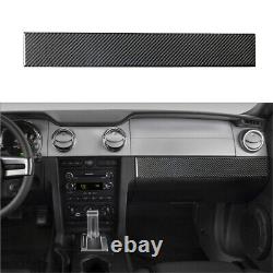 36Pcs Carbon Fiber Full Interior Kit Cover Trim For Ford Mustang 2005-2009