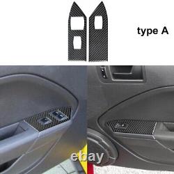 36Pcs Carbon Fiber Full Interior Kit Cover Trim For Ford Mustang 2005-2009