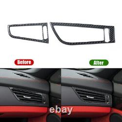 36X Carbon Fiber Manual Full Interior Kit Set Cover Trim For BMW Z4 E89 WithO NAV