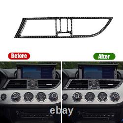 36X Carbon Fiber Manual Full Interior Kit Set Cover Trim For BMW Z4 E89 WithO NAV