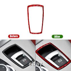 37PCS Carbon Fiber Automatic Full Interior Kit Cover Trim For BMW Z4 E89 With NAV