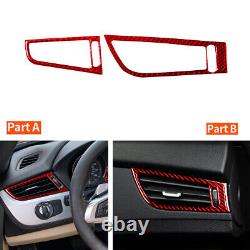 37PCS Carbon Fiber Automatic Full Interior Kit Cover Trim For BMW Z4 E89 With NAV