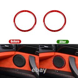 37PCS Carbon Fiber Automatic Full Interior Kit Cover Trim For BMW Z4 E89 With NAV