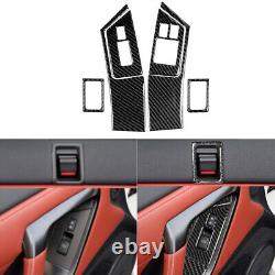38Pcs Carbon Fiber Interior Full Cover Trim Kit For Nissan GT-R R35 2008-2016