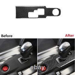 38Pcs Carbon Fiber RHD Interior Full Kit Cover Trim For Nissan GT-R R35 2008-16