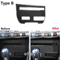 38Pcs Carbon Fiber RHD Interior Full Kit Cover Trim For Nissan GT-R R35 2008-16