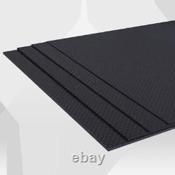 3K Full Carbon Fiber Sheet Plate 50X50 100x100 100x200 200x200 200X300X0.2-5MM