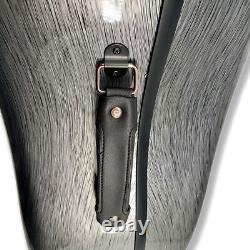 4/4 Cello Case with Wheels Carbon Fiber Strong Light Full Size Gray Cello Box