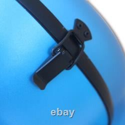 4/4 Full Size Blue Cello Case Carbon Fiber Strong Light Box with Wheels