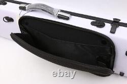 4/4 full size Violin Case Carbon Fiber hard case Oblong Durable handle Backstrap