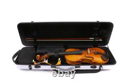 4/4 full size Violin Case Carbon Fiber hard case Oblong Durable handle Backstrap