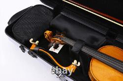 4/4 full size Violin Case Carbon Fiber hard case Oblong Durable handle Backstrap