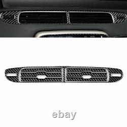 40Pcs Carbon Fiber Full Set Interior Sticker Cover For 2010-15 Chevrolet Camaro