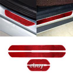 45pcs Red Carbon Fiber Full kits Interior Trim For BMW X5 X6 2008-13