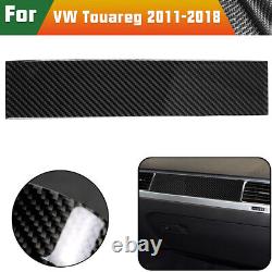 49Pcs/Set Carbon Fiber Interior Full Cover Trim For VW Touareg 2010-2018