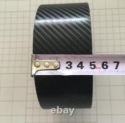 4D Carbon Fiber Black Vinyl Tape, Automotive Grade, Self adhesive Wrap Sticker