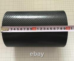 4D Carbon Fiber Black Vinyl Tape, Automotive Grade, Self adhesive Wrap Sticker