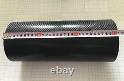 4D Carbon Fiber Black Vinyl Tape, Automotive Grade, Self adhesive Wrap Sticker