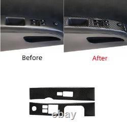 50Pcs RHD Carbon Fiber Interior Full Cover Trim For Nissan 350Z 2003-2005 Type A