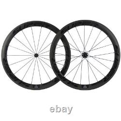 50mm Full Carbon Fiber Wheels 700C Road Bike Clincher Bicycle Cycling Wheelset