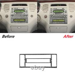 51Pcs RHD Carbon Fiber Full Interior Kit Cover Trim For Hyundai Azera 2006-2011