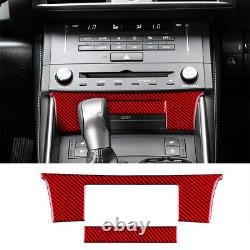 54pcs Red Carbon Fiber Full Kits Interior Trim For Lexus RC300 350 200t